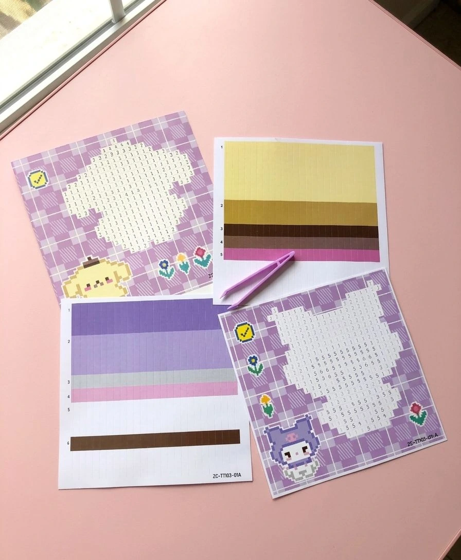 DIY bean stickers sheets DIY-bean-stickers-sheets