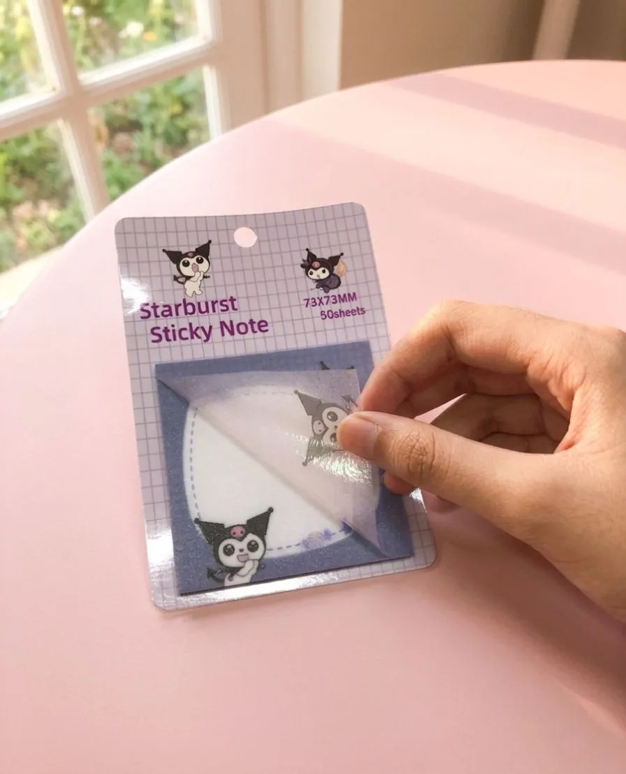 kuromi stickynotes translucent kuromi stickynotes translucent
